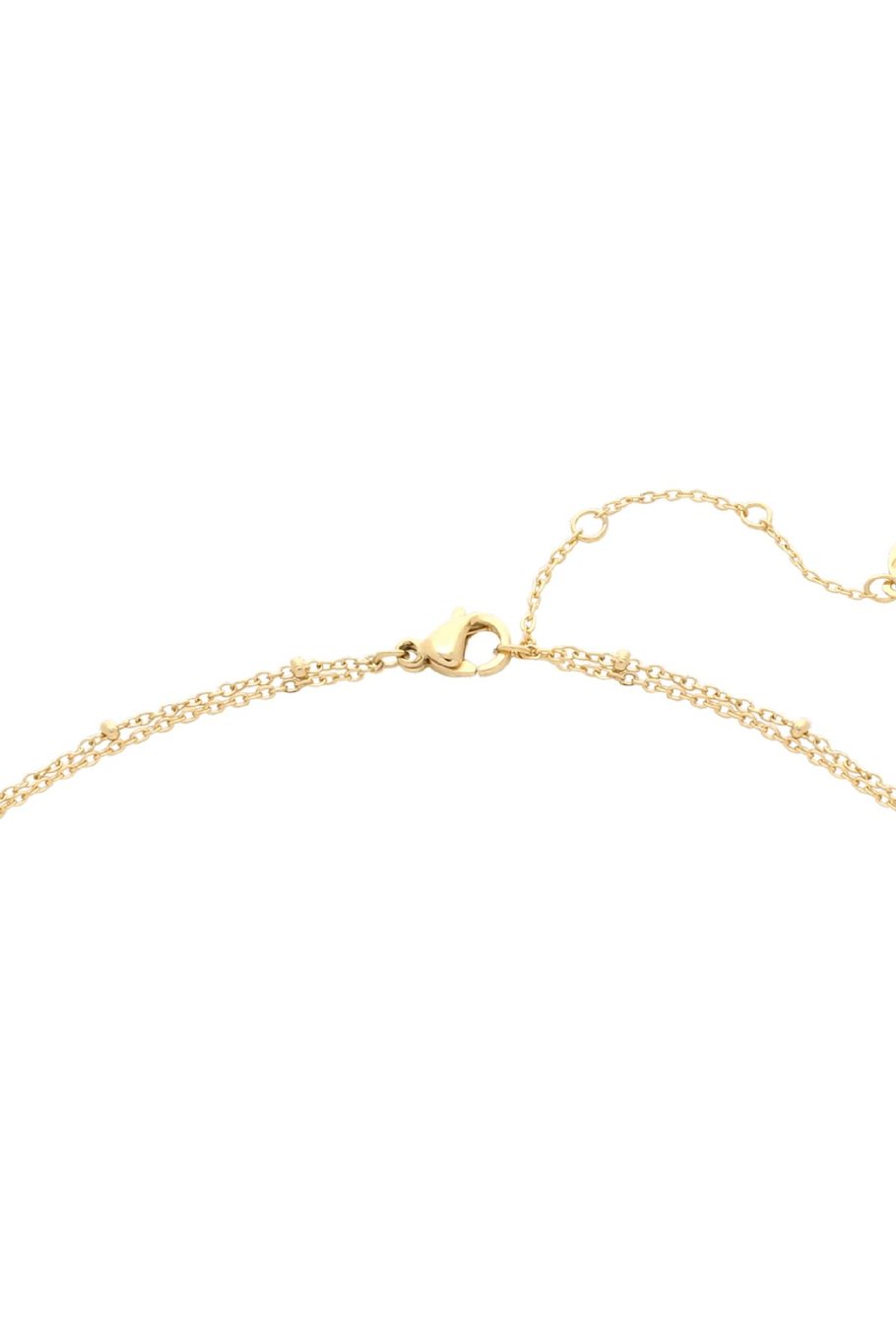 Necklace Beyond The Stars Gold Color Stainless Steel Picture5